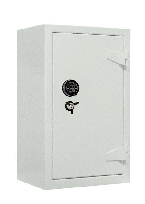 Hovedbilde Medium safe for hjemmet med hylle og 3 bokser