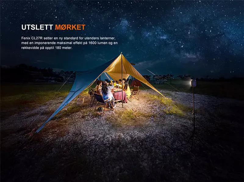 Fenix CL27R lanterne multifunksjonell lykt blå