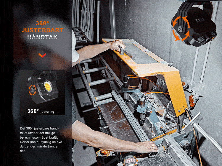 Fenix CL28R lanterne multifunksjonell lykt