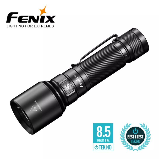 Hovedbilde FENIX C7 HIGH-PERFORMANCE LED LYKT «BEST I TEST»! ...