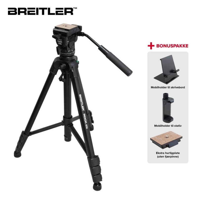 Breitler rock 163 stativ aluminium tripod
