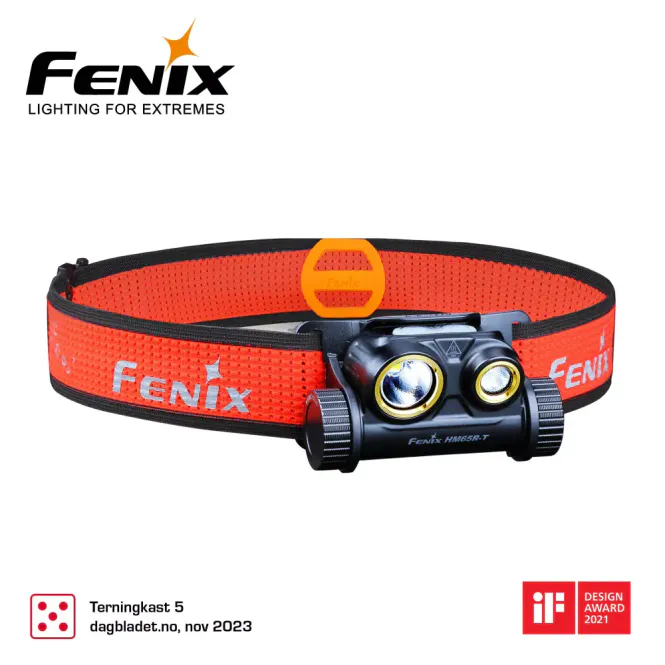 Hovedbilde Fenix HM65R-T hodelyjkt 1500LM BOA/sport