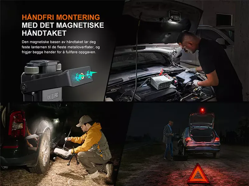 Fenix CL27R lanterne multifunksjonell lykt blå