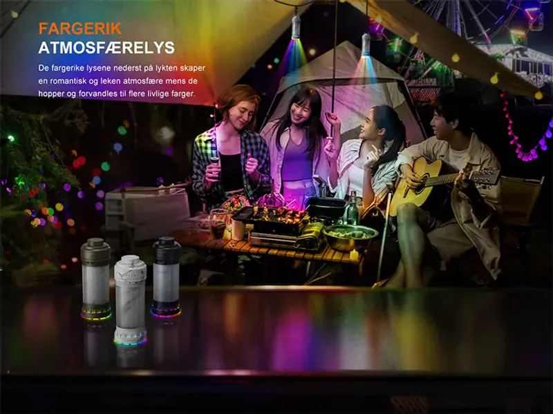 Fenix CL22R campinglykt hvit